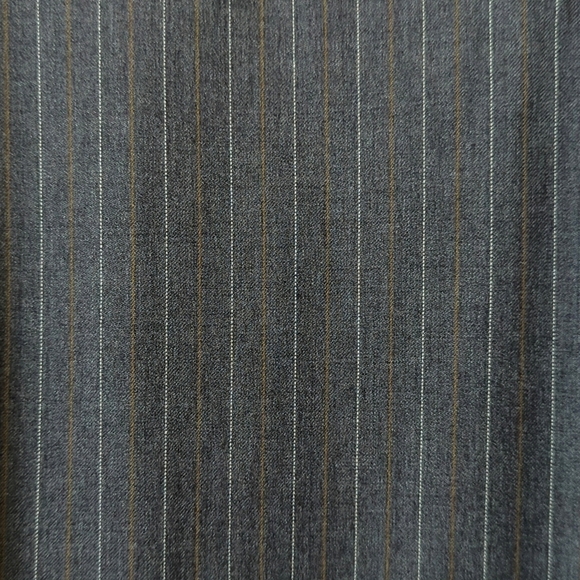 Brooks Brothers Preppy Classic Fit Pinstriped Wool Blazer Jacket Dark Gray 46/41 - Picture 6 of 16